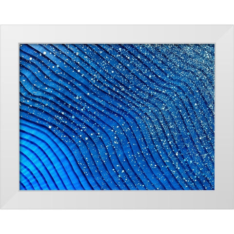 Star Light Star Bright horizontal White Modern Wood Framed Art Print by Mann, Tara