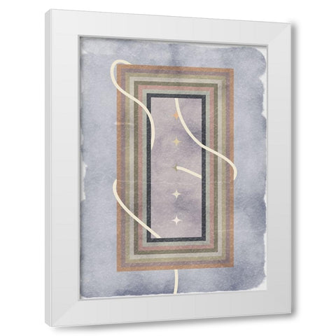 Soul in a frame White Modern Wood Framed Art Print by Elmoudden, Omar
