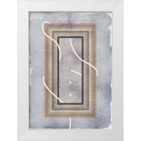 Soul in a frame White Modern Wood Framed Art Print by Elmoudden, Omar