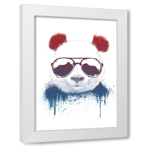 Stay Cool II White Modern Wood Framed Art Print by Solti, Balazs