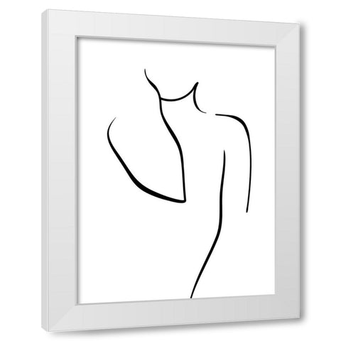 Daydreaming II White Modern Wood Framed Art Print by Laiz Blursbyai, Rosana