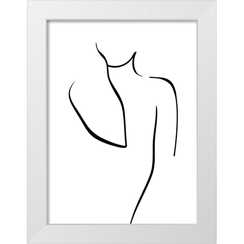 Daydreaming II White Modern Wood Framed Art Print by Laiz Blursbyai, Rosana