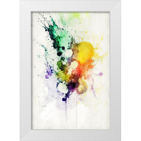 Fluid Dreams White Modern Wood Framed Art Print by Mauro