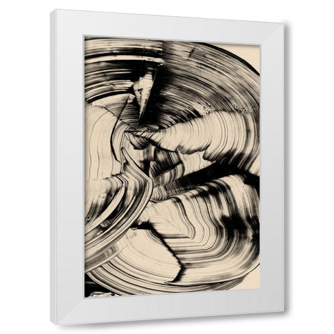 Tornado White Modern Wood Framed Art Print by Hobday, Dan