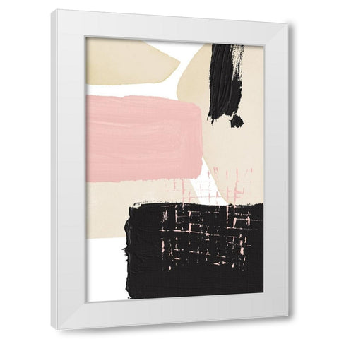 Expression of calm-1 White Modern Wood Framed Art Print by Ann Moss, Sally