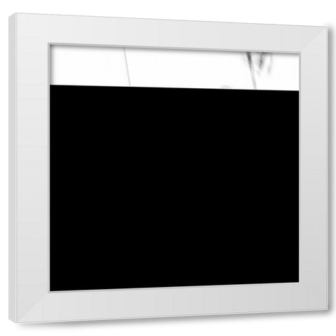 Slalom White Modern Wood Framed Art Print by Cheli, Ivano