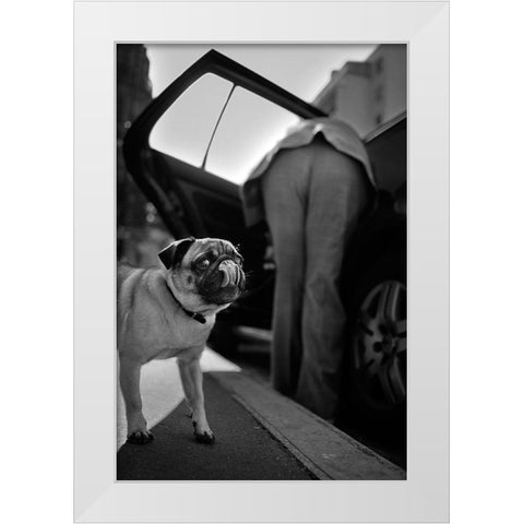 Untitled White Modern Wood Framed Art Print by Debon, Christophe