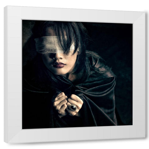 Power White Modern Wood Framed Art Print by Sulistiawan, Hari