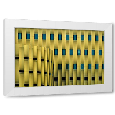 The Cope White Modern Wood Framed Art Print by Van Maastricht, Henk