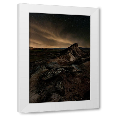Broken White Modern Wood Framed Art Print by Martin Castan, David