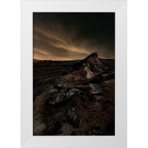 Broken White Modern Wood Framed Art Print by Martin Castan, David