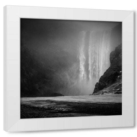 * * * White Modern Wood Framed Art Print by Loire, Herve