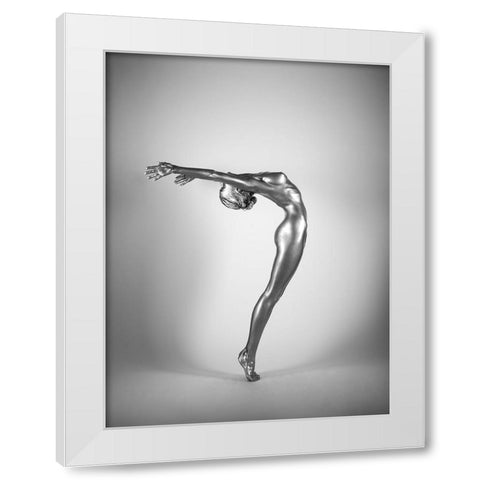 2Light White Modern Wood Framed Art Print by Branicki, Arkadiusz