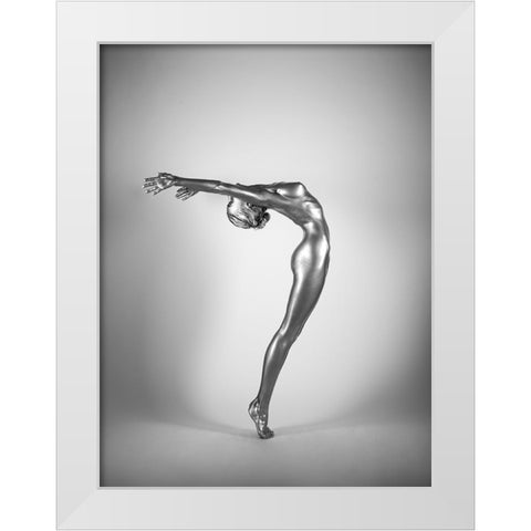 2Light White Modern Wood Framed Art Print by Branicki, Arkadiusz