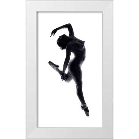 Fine Art Dance ... White Modern Wood Framed Art Print by Gali, Marcos