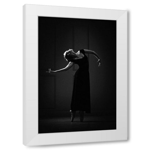 Untitled White Modern Wood Framed Art Print by Pilipchuk, Konstantin