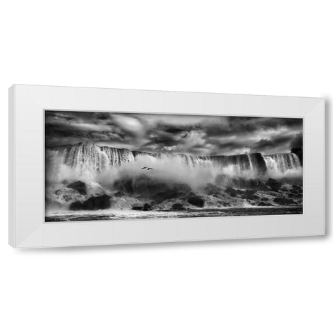 Beauty Unbound !! White Modern Wood Framed Art Print by Depaepe, Yvette