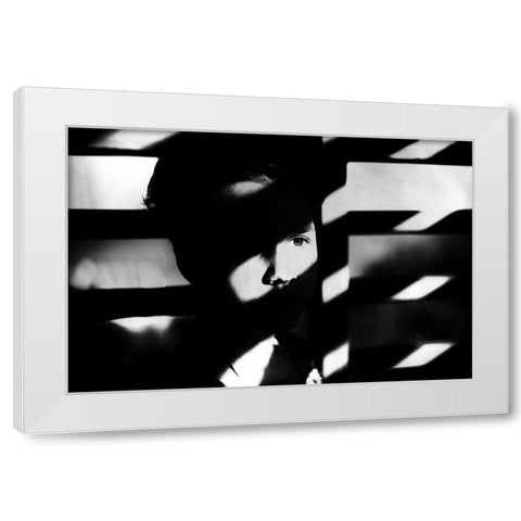 Teen Soul White Modern Wood Framed Art Print by Dan, Bez