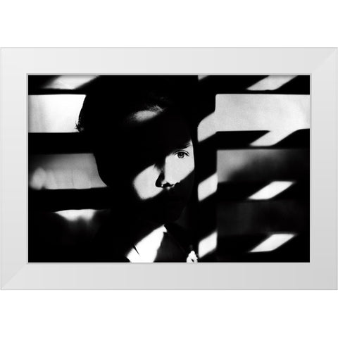 Teen Soul White Modern Wood Framed Art Print by Dan, Bez