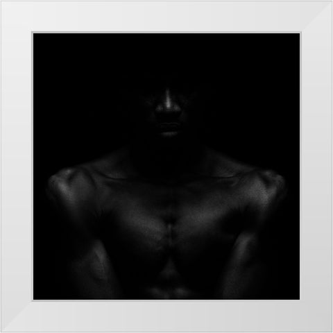 All The Shades Of Black White Modern Wood Framed Art Print by Odorizzi, Patrick