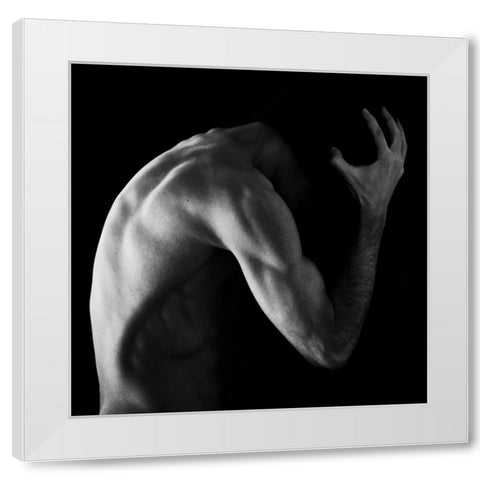 Into Black White Modern Wood Framed Art Print by Kostadinov, Bobby