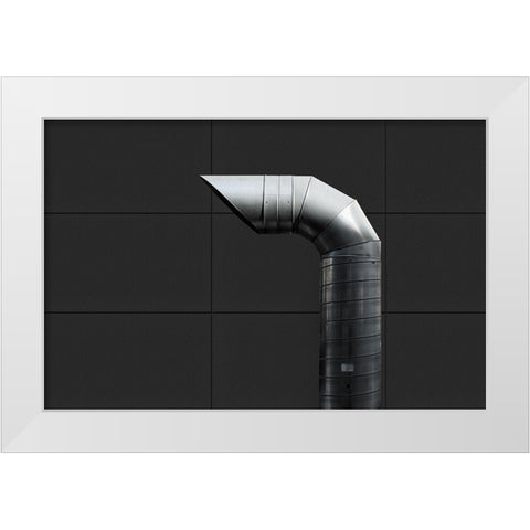Blow Out White Modern Wood Framed Art Print by Eisele, Stefan