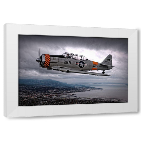 Over Under White Modern Wood Framed Art Print by Mccleave, Thomas