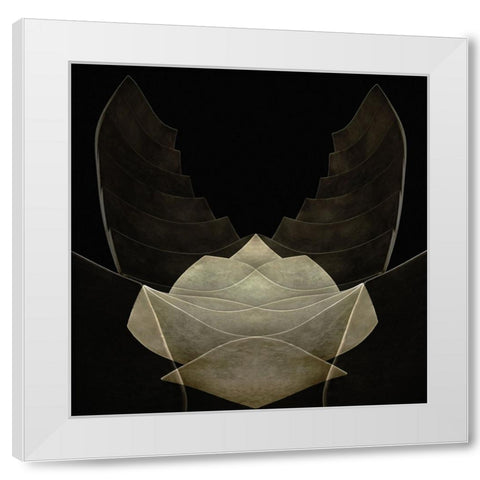 Languishing Thoughts White Modern Wood Framed Art Print by Claes, Gilbert