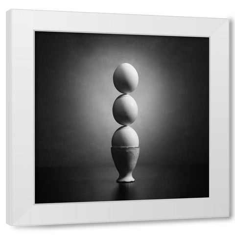 Well Balanced Diet 2 White Modern Wood Framed Art Print by Ivanova, Victoria