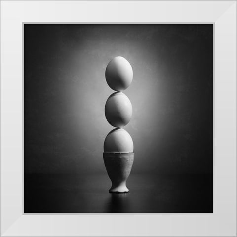 Well Balanced Diet 2 White Modern Wood Framed Art Print by Ivanova, Victoria