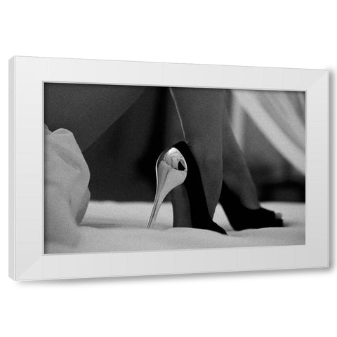 Moscova White Modern Wood Framed Art Print by Schottstaedt, Erik