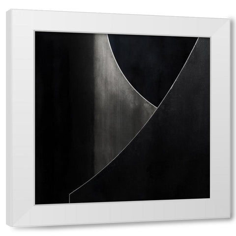 Ypsylon White Modern Wood Framed Art Print by Claes, Gilbert