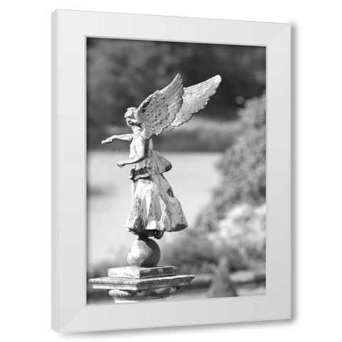 Architectural Detail, Blenheim Palace White Modern Wood Framed Art Print by Blue, Cyril