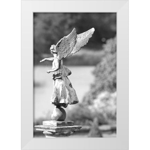 Architectural Detail, Blenheim Palace White Modern Wood Framed Art Print by Blue, Cyril