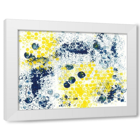 You Are Here I White Modern Wood Framed Art Print by Carroccio, Lisa
