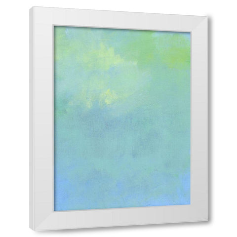 Sky Abstract I White Modern Wood Framed Art Print by Carroccio, Lisa