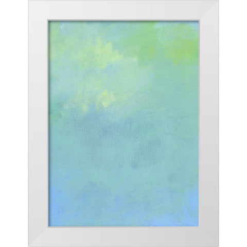Sky Abstract I White Modern Wood Framed Art Print by Carroccio, Lisa