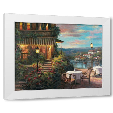 Marseilles II White Modern Wood Framed Art Print by Unknown