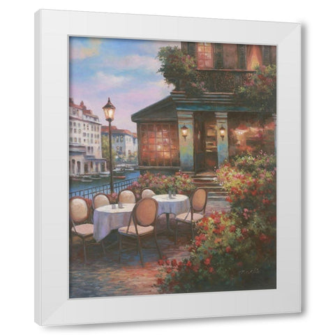 Le Havre II White Modern Wood Framed Art Print by Unknown