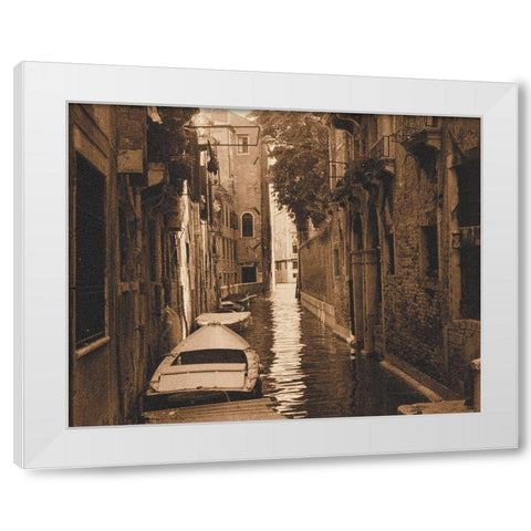 Venice I White Modern Wood Framed Art Print by Unknown