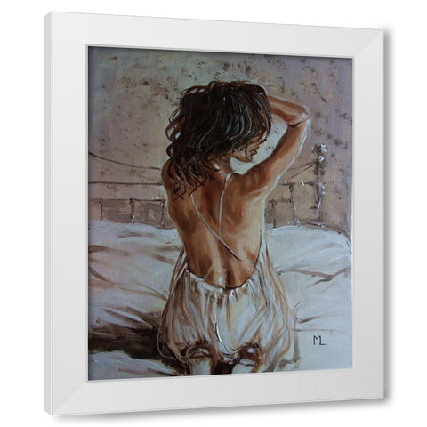 Light in the Room II White Modern Wood Framed Art Print by Luniak, Monika