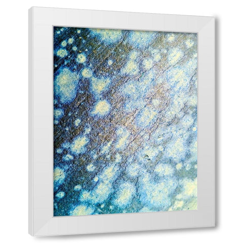 Oxidized Stone White Modern Wood Framed Art Print by Grayscale