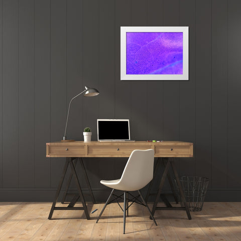Energy Connection II White Modern Wood Framed Art Print by Grayscale