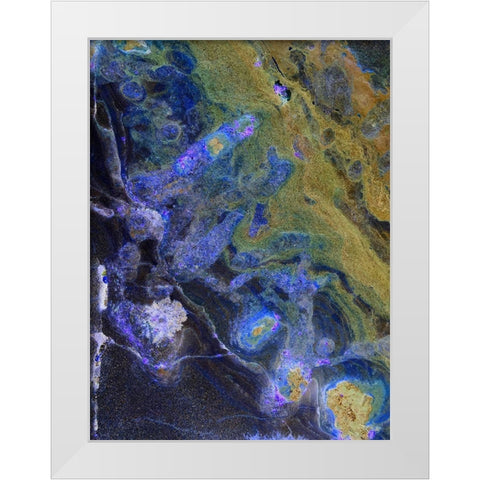Inverted Sand VIII White Modern Wood Framed Art Print by Grayscale