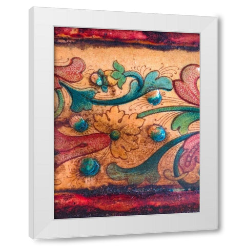 Cabinet Detail I White Modern Wood Framed Art Print by Grayscale
