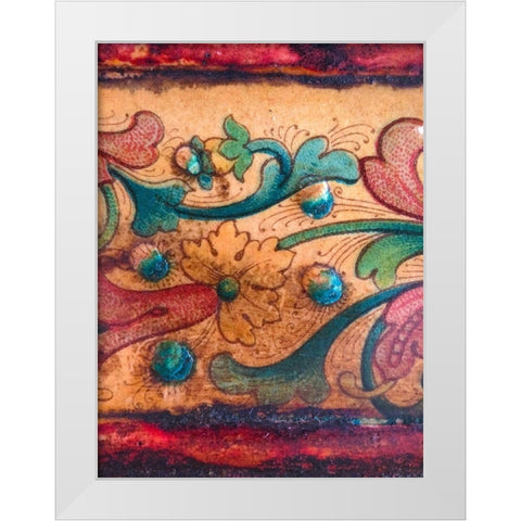 Cabinet Detail I White Modern Wood Framed Art Print by Grayscale