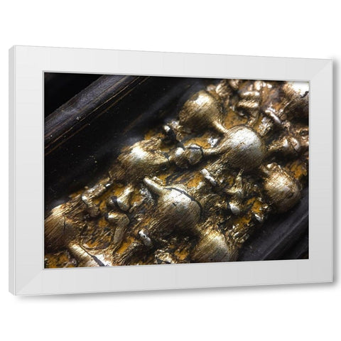Frame Pic I White Modern Wood Framed Art Print by Grayscale