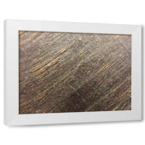 Wood Texture I White Modern Wood Framed Art Print by Grayscale