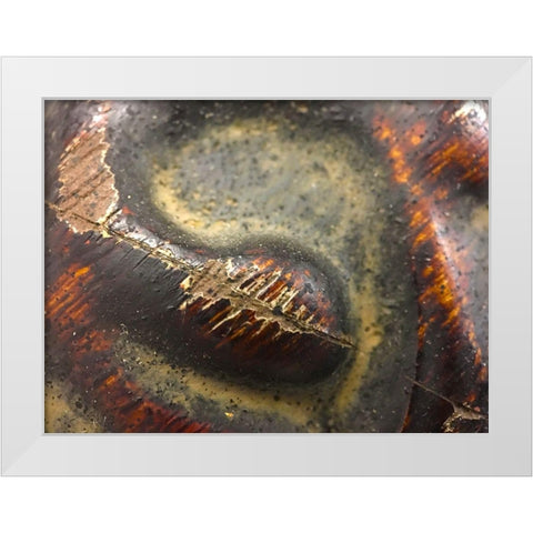 Frame Pic V White Modern Wood Framed Art Print by Grayscale