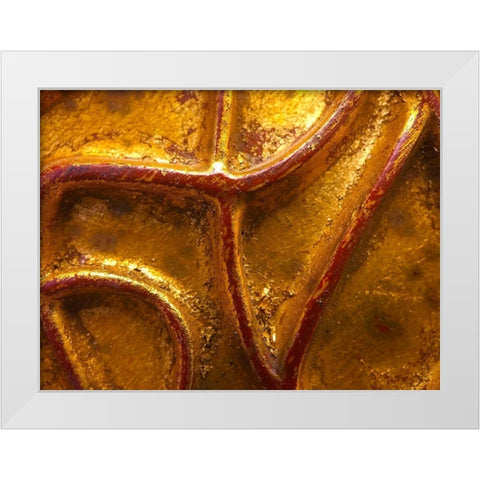 Frame Pic X White Modern Wood Framed Art Print by Grayscale